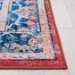 Safavieh Riviera 5"5" x 7"7" Navy and Red Area Rug, , large