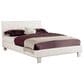 Furniture of America Tucker Queen Upholstered Bed in White, , large