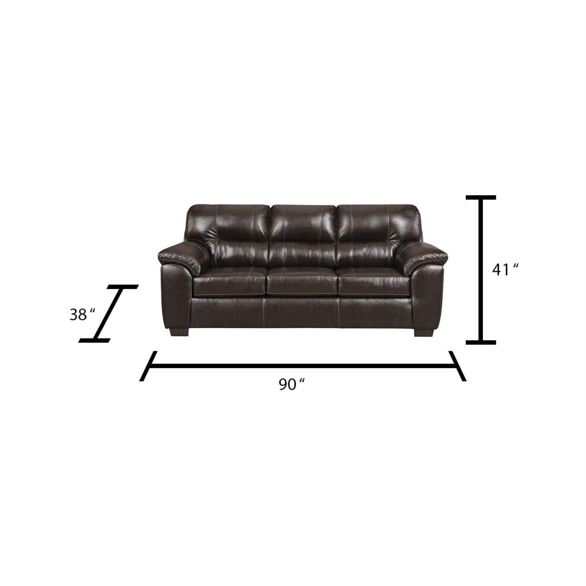 Arapahoe Home Austin Sofa in Chocolate | Nebraska Furniture Mart