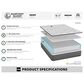 Harvest Sleep Daisy Medium Twin XL Mattress in a Box, , large