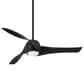 Minka-Aire Artemis 58" Smart Celling Fan with LED Light in Coal, , large