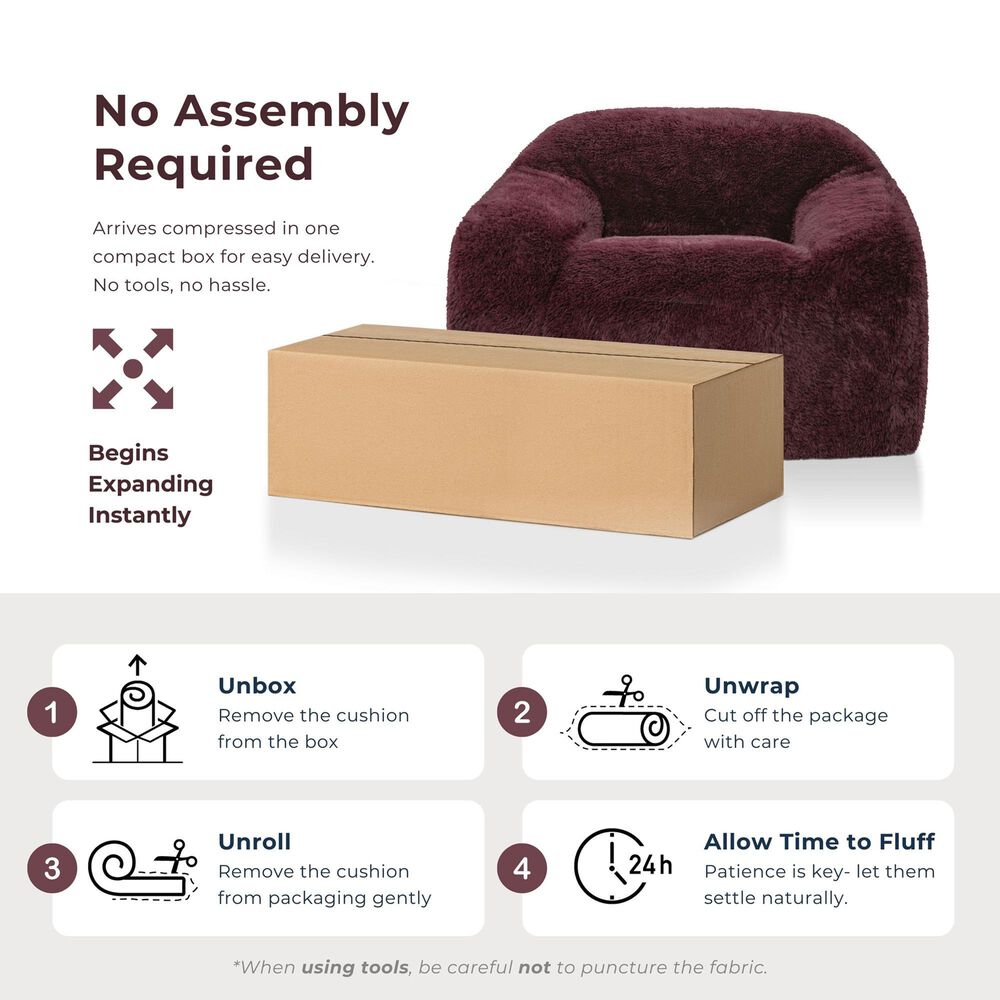 Furniture of America Phael Accent Chair in Red Wine, , large
