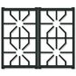 Wolf Appliances 30" Professional Gas Cooktop Grate Set in Black, , large