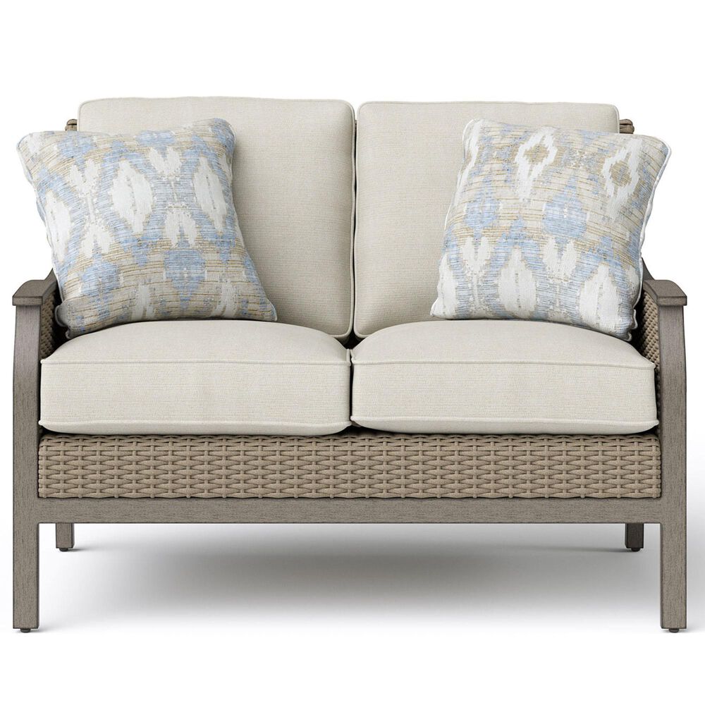 Clear Creek Collection 5-Piece Patio Conversation Set in Ladybug Linen, , large