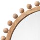 Splendor Living 37" Vernon Round Wall Mirror in Natural, , large