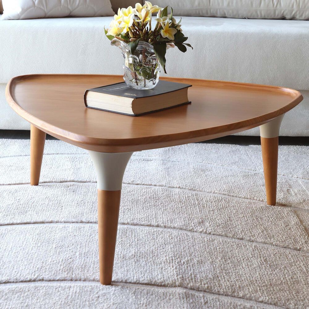 Dayton HomeDock Coffee Table in Cinnamon/Off White, , large