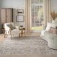 Nourison Antique Fusion Grey 5"3" x 7"10" Area Rug, , large