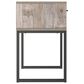 Ashley Neilsville 1-Drawer Nightstand in Whitewash and Dark Brown, , large