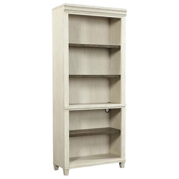 Riva Ridge Caraway Open Bookcase in Aged Ivory, , large