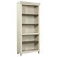 Riva Ridge Caraway Open Bookcase in Aged Ivory, , large