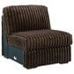 Ashley Midnight-Madness 4-Piece Left Facing Sectional with Chaise in Chocolate, , large