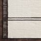 Magnolia Home Logan 2"3" x 3"9" White and Mocha Area Rug, , large
