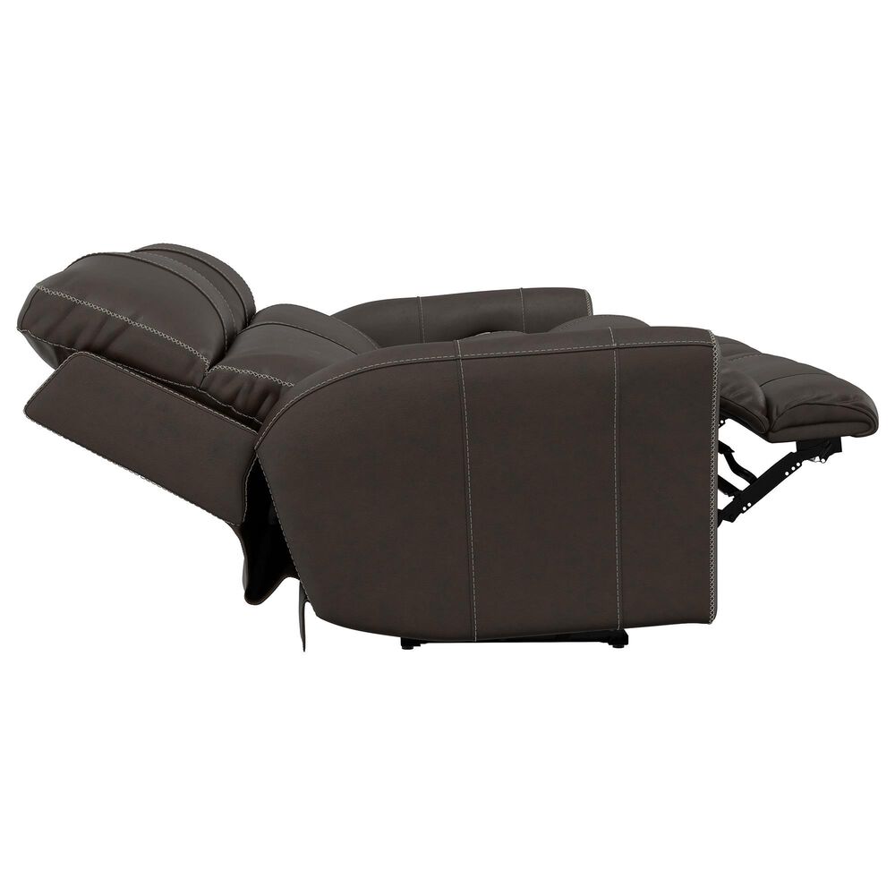 Catnapper Fredda Power Reclining Sofa with Power Headrests in Coffee, , large