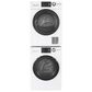 GE Appliances 24" Ventless Condenser Electric Dryer in White, , large