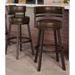 Delaware Dining Ambridge 30" Swivel Barstool in Sun Bronze/Dark Brown, , large