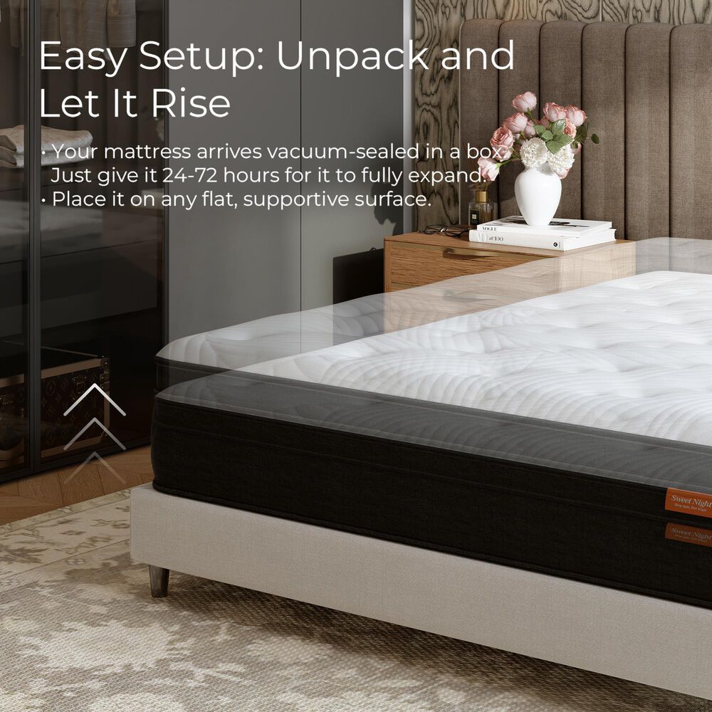 SweetNight Twilighty 12" Medium Queen Mattress in a Box, , large