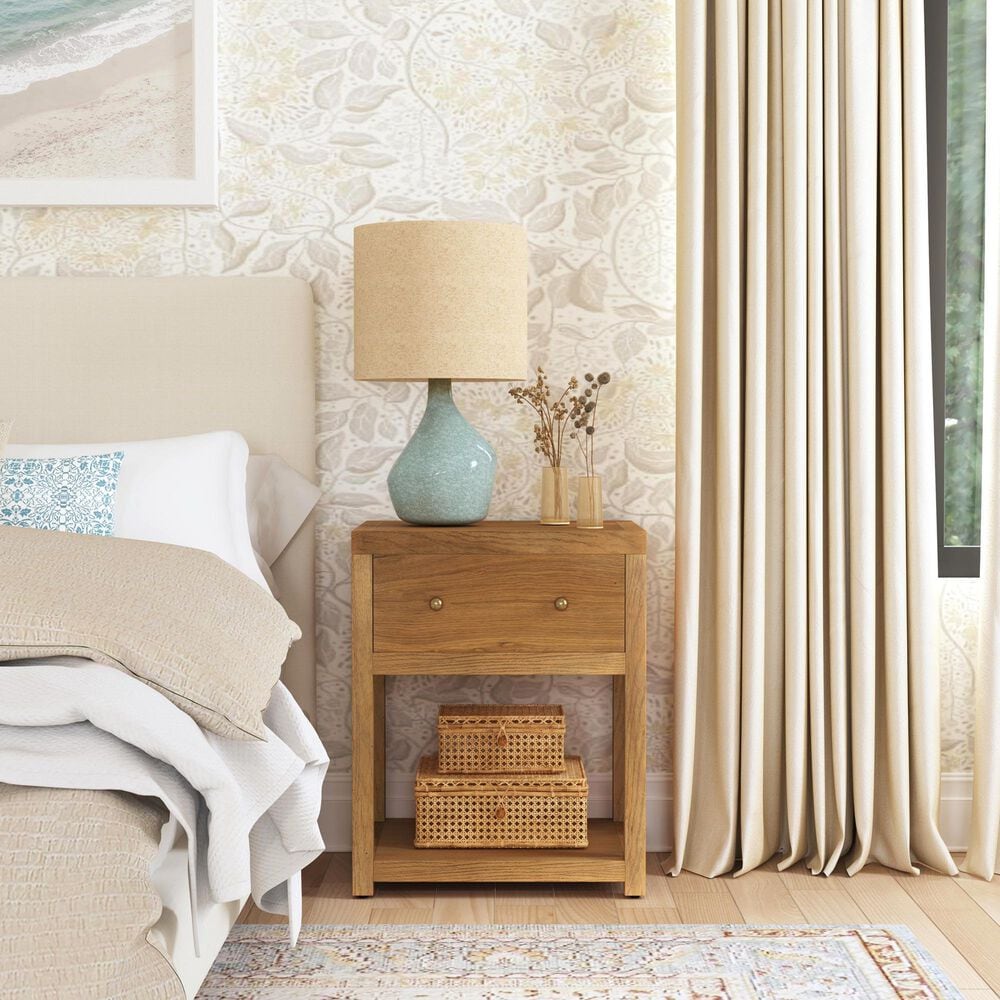 Butler Specialty Company Nora 1-Drawer 21" Nightstand in Natural, , large