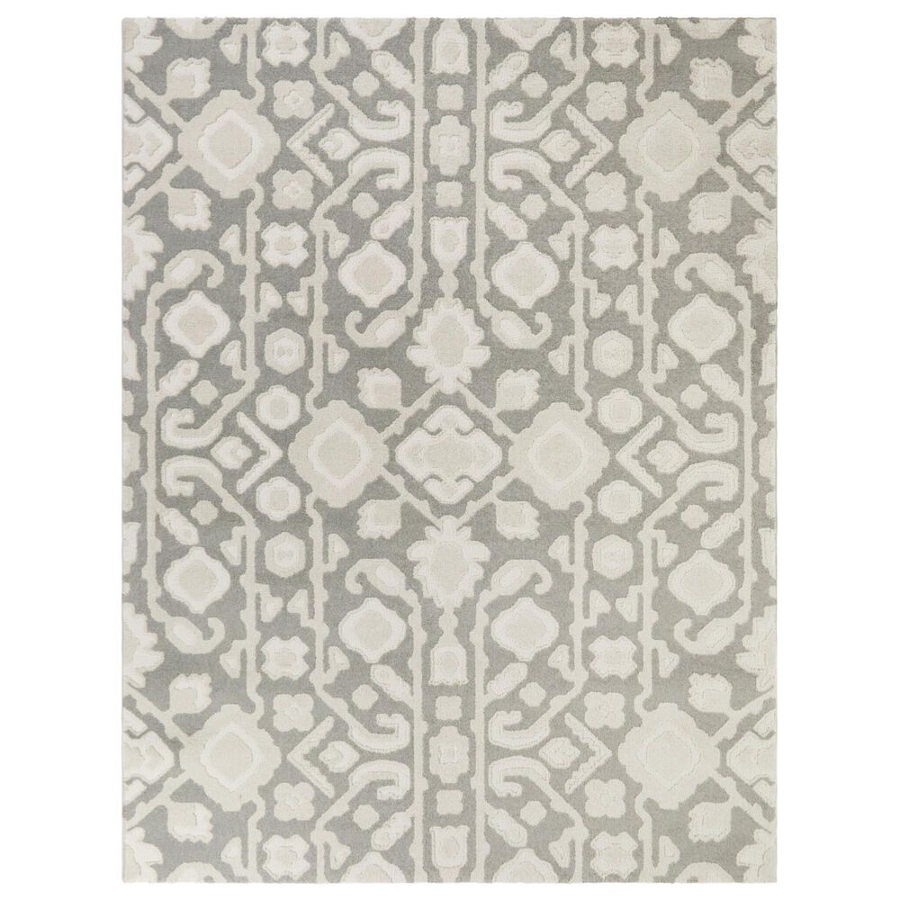 Balta Rugs Resist Nandor Blue and Beige 5"3" x 7" Area Rug, , large