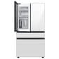 Samsung Bespoke Bespoke 23 Cu. Ft. French Door Refrigerator with Beverage Center - White Glass Panels Included, , large