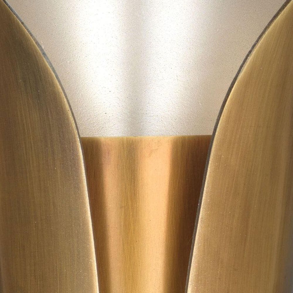 Jamie Young Direct Ship Corliss 1-Light Steel Sconce in Antique Brass, , large