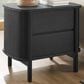 Modway Cadence 2 Drawer Nightstand in Black, , large