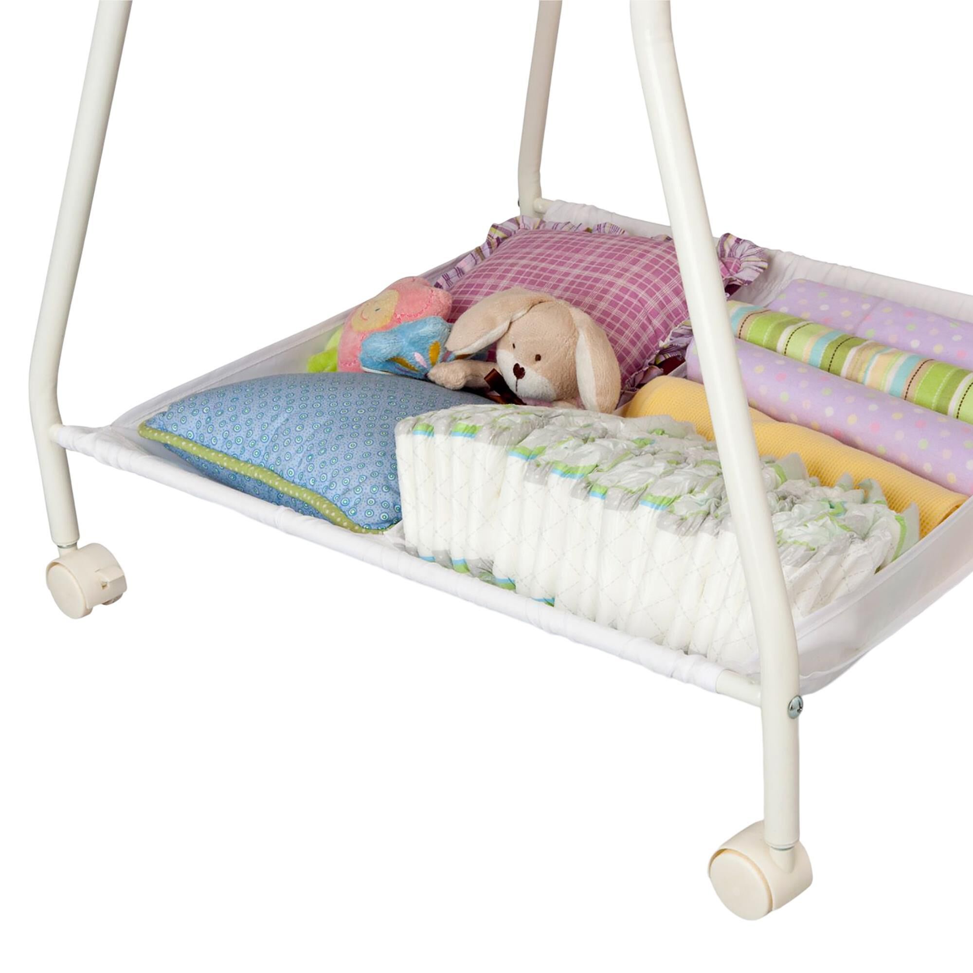 Delta Classic Sweet Beginnings Bassinet in Classic White NFM