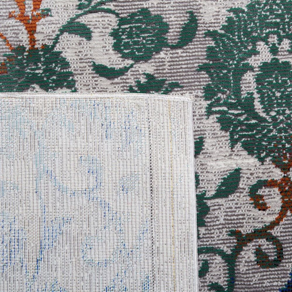 Safavieh Aria 2&#39; x 8&#39; Grey and Green Runner, , large