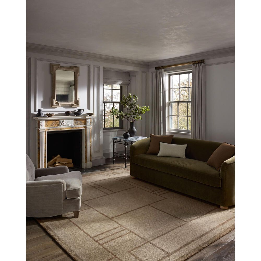 Loloi Barrow Beige and Taupe 5&#39; x 7&#39;6&quot; Area Rug, , large