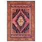 Surya Amelie AML-2347 6"7" x 9"2" Blue, Pink, Orange and Wheat Area Rug, , large