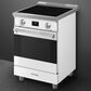 SMEG Professional 24" Induction Electric Range in Matte White, , large