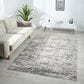 L&R Resources Allure Blue and Taupe 5" x 8" Area Rug, , large