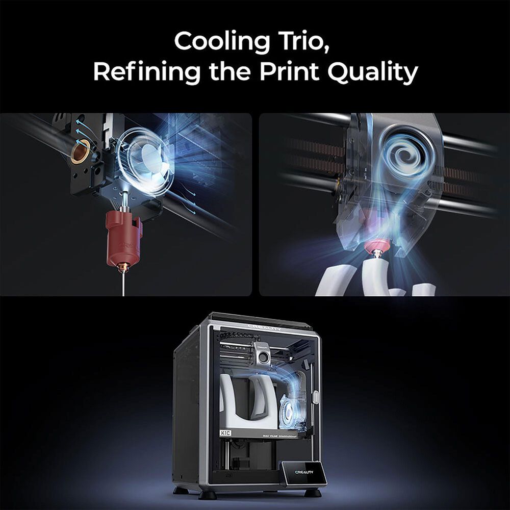 Creality 3D Technology K1C 3D Printer in Gray, , large