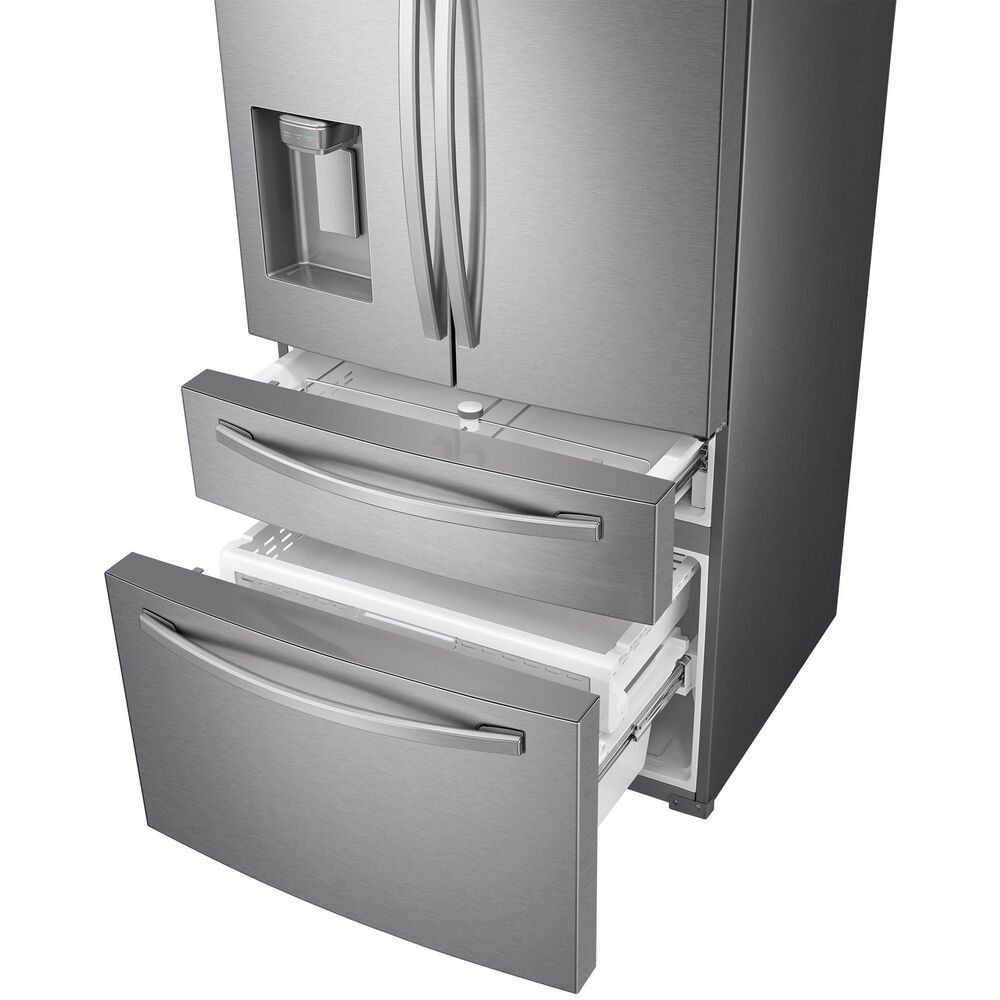 Samsung 4-Door French Door Refrigerator with Twin Cooling Plus in Stainless Steel, , large