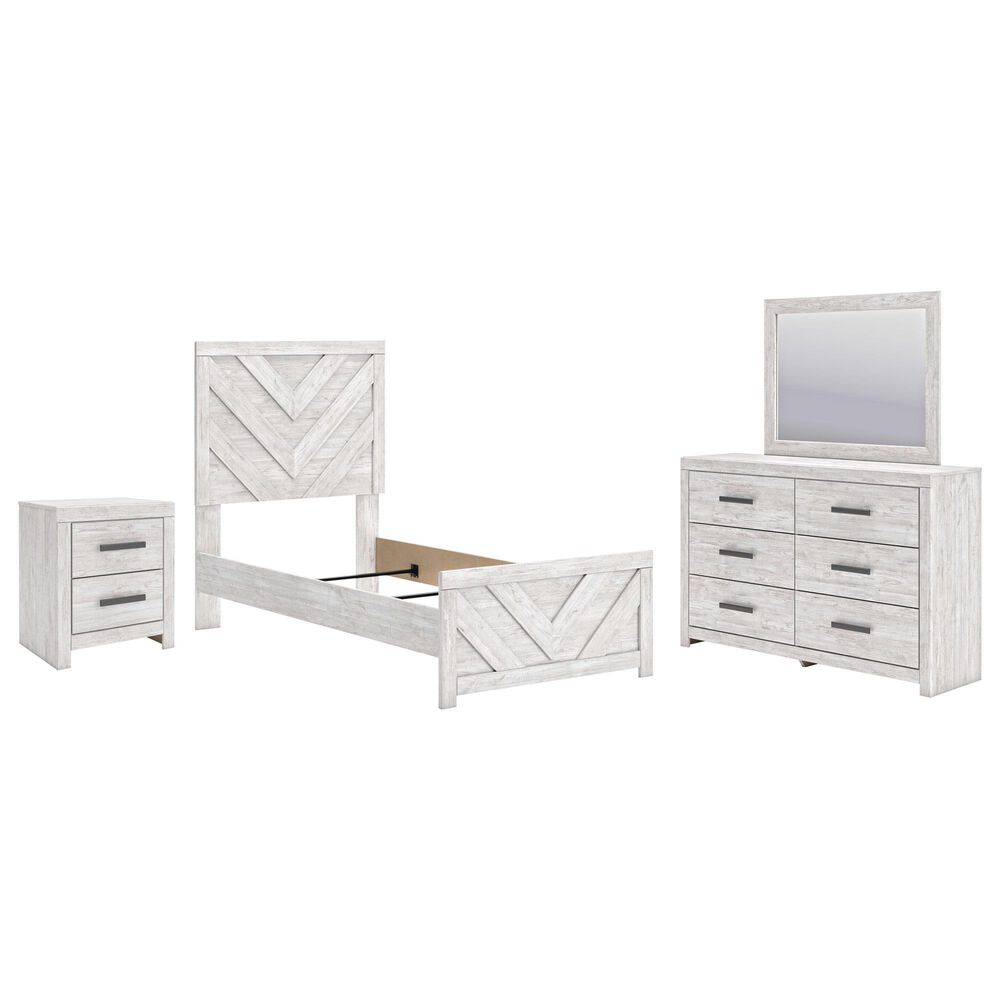 Ashley 4 Piece Twin Bed Set, , large
