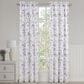 J. Queen New York Nola 84" x 41" Window Panel Pair in Lavender and Lilac, , large
