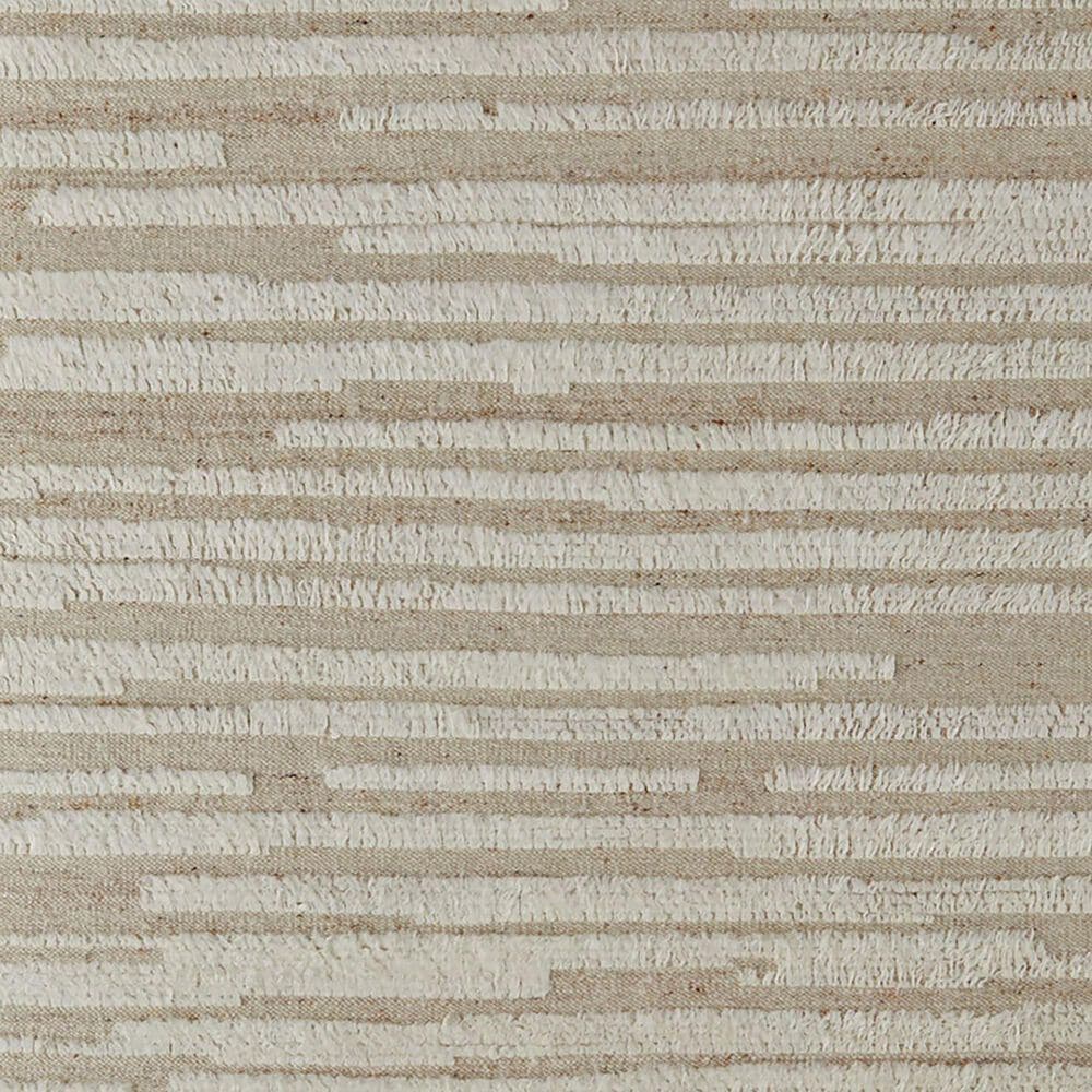 Feizy Ashby Striped 5&#39;6&quot; x 8&#39;6&quot; Ivory and Beige Area Rug, , large