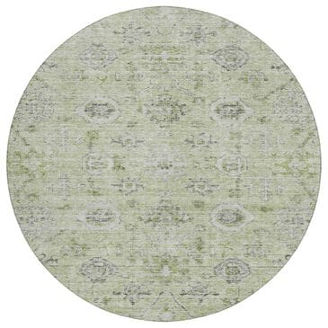 Dalyn Rug Company Solace SL10 8" Round Aloe Area Rug, , large
