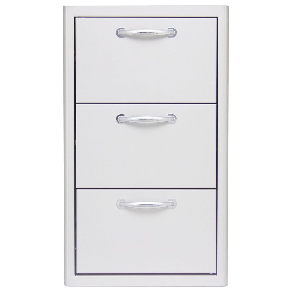 Blaze 16" Triple Drawer in Stainless Steel, , large