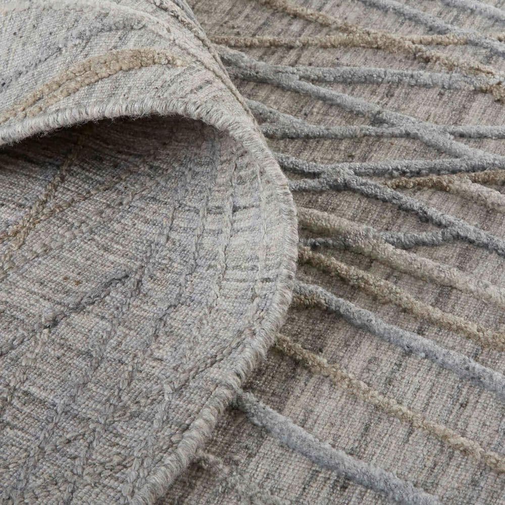 Feizy Elias 2&#39; x 3&#39; Silver Area Rug, , large