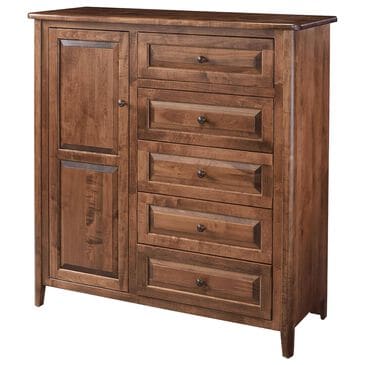 Archbold Furniture Carson Chifferobe in Maple Bark, , large