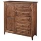 Archbold Furniture Carson Chifferobe in Maple Bark, , large