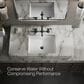Kohler Purist Widespread Bathroom Sink Faucet in Matte Black, , large