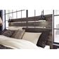 Signature Design by Ashley Drystan King Panel Headboard in Rustic Brown, , large