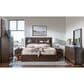 Legacy Classic Architect 3-Piece King Bookcase Bedroom Set in Onyx with LED Lighting, , large