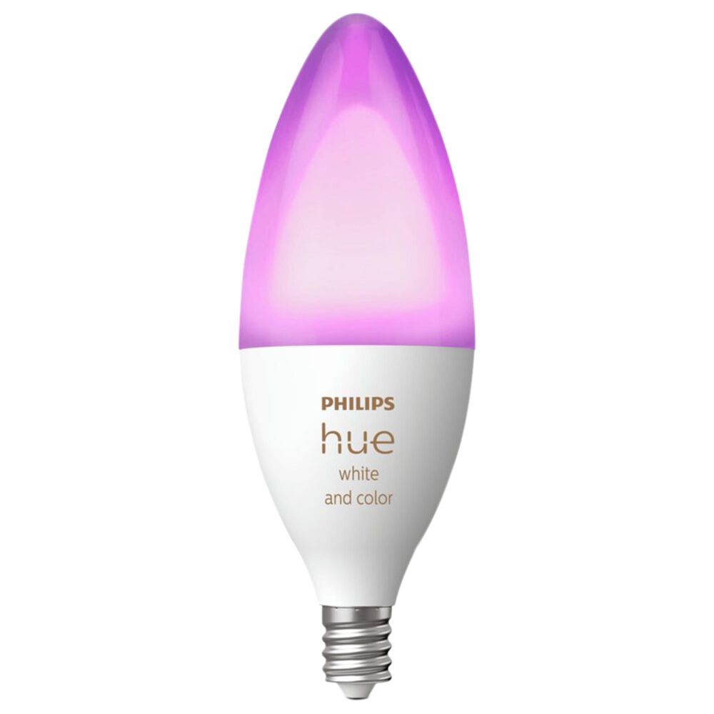 Philips Hue B39 E12 Bluetooth Smart LED Bulb in White, , large