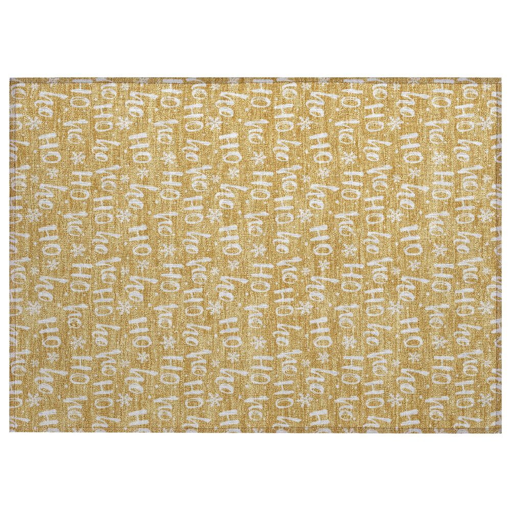 Dalyn Rug Company Wonderland WN22 1"8" x 2"6" Gold Indoor/Outdoor Area Rug, , large