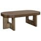 Bassett Mirror Company Nova Coffee Table in Charcoal Oak, , large