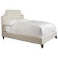 Simeon Collection Jasmine Queen Upholstered Bed in Champagne, , large