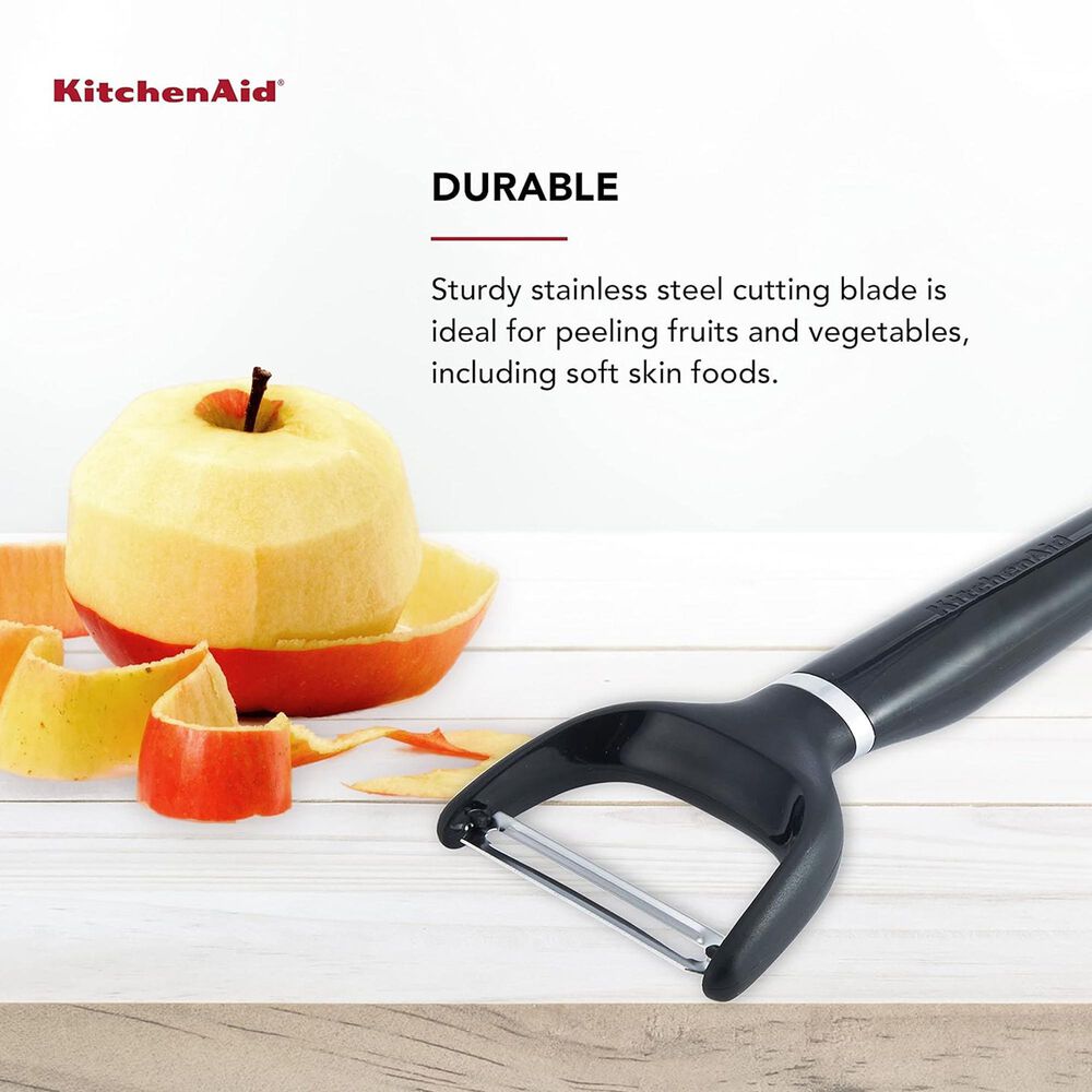 KitchenAid Classic Y Peeler in Black and Stainless Steel, , large