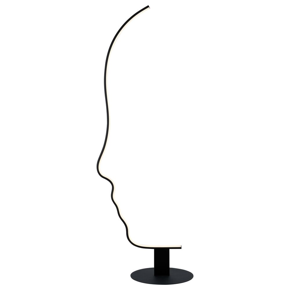 Anthony California 21&quot; Table Lamp in Matte Black, , large